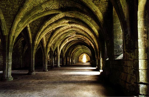 the abbey crypt